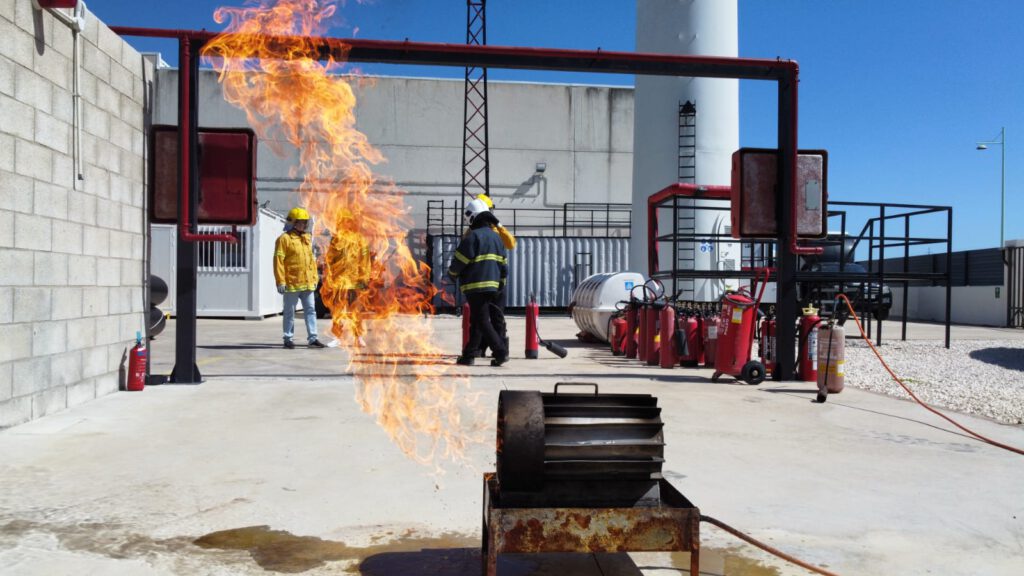 Curso GWO extinción incendios